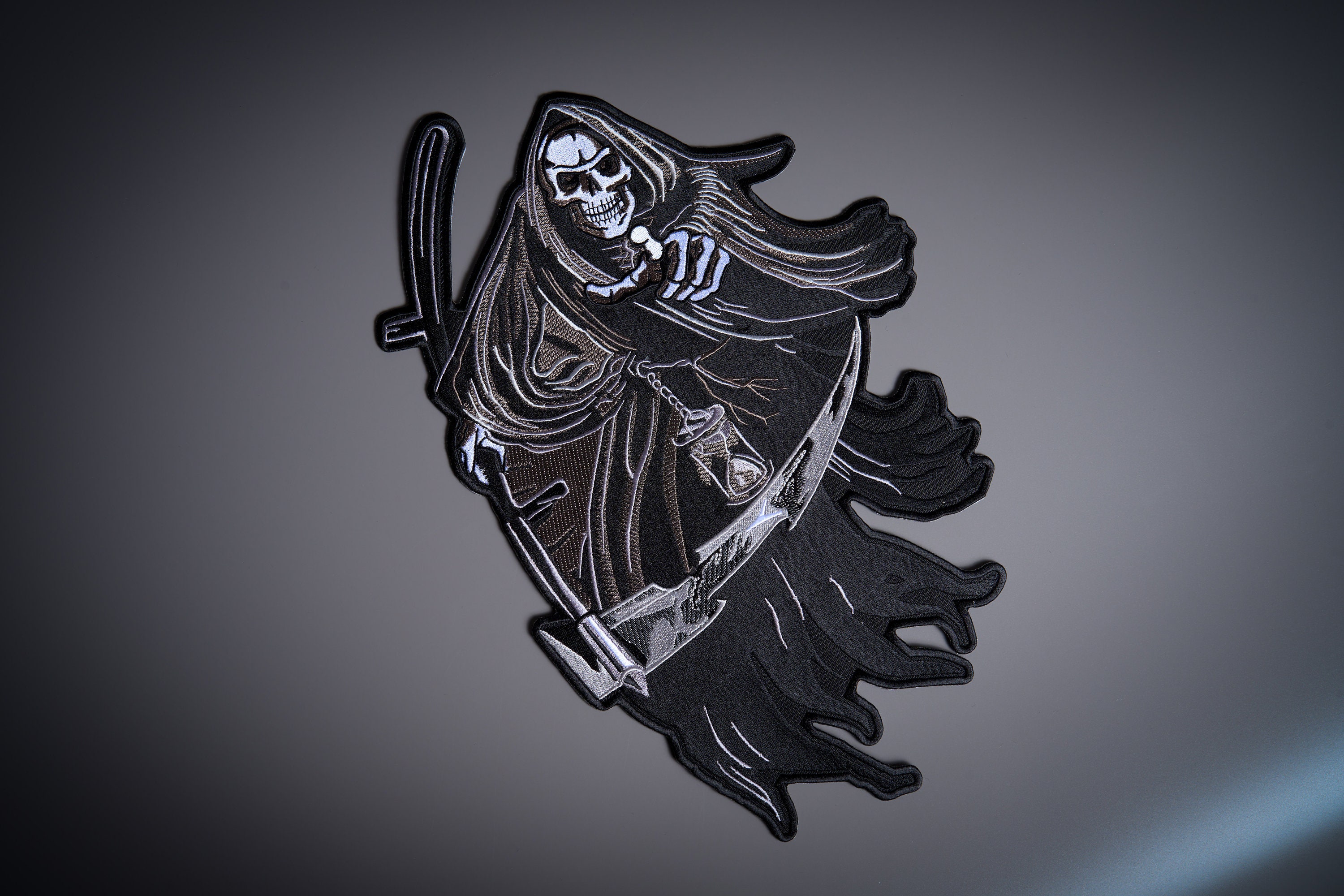 DARK REAPER Large Back Patch for Custom Biker Vest - Etsy Canada