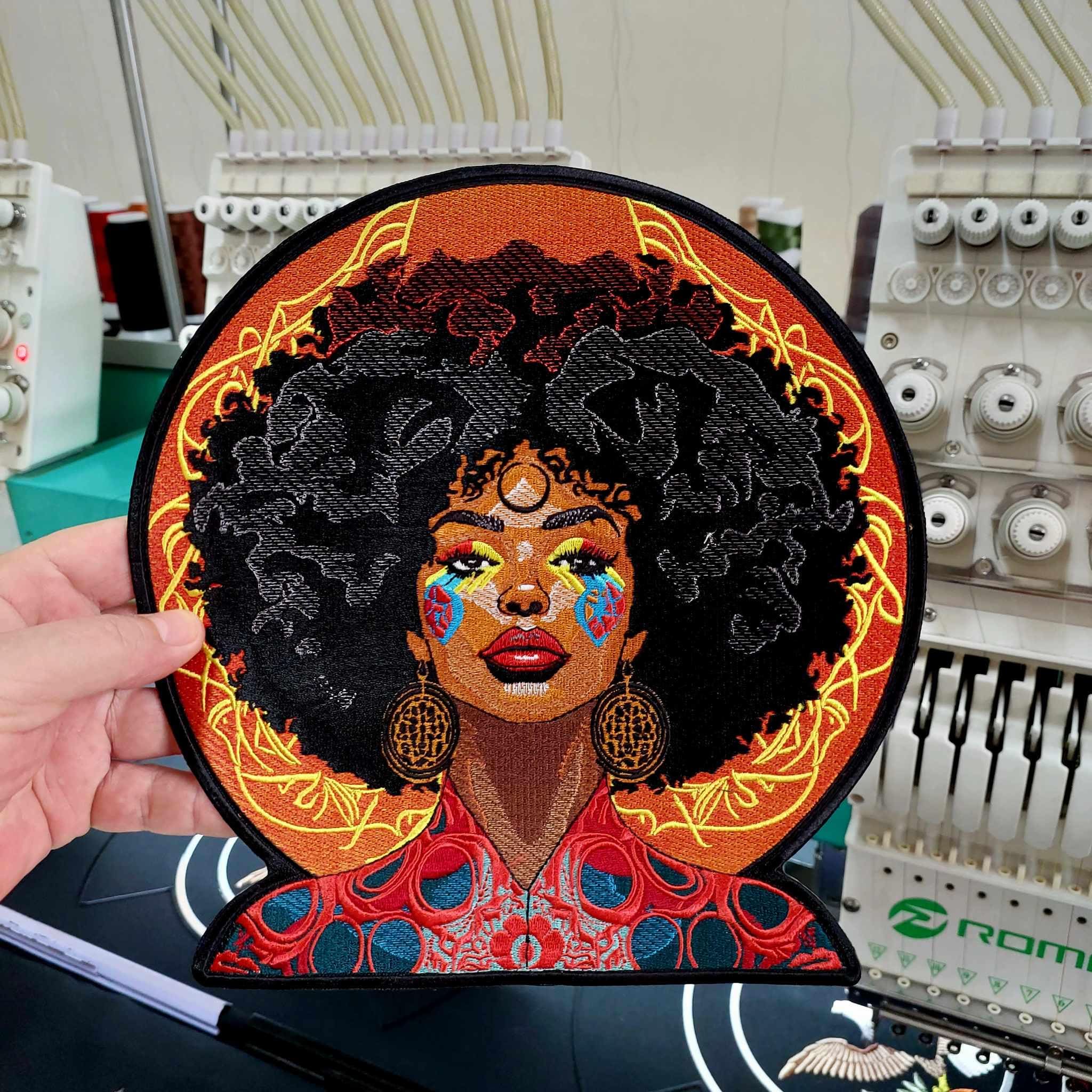 Custom Embroidered Patch: Iron On, Any Size & Shape