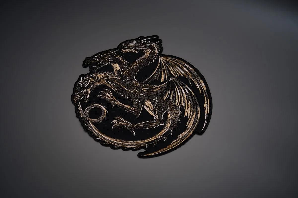 DRAGON KING large patch for custom vest