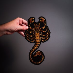 SCORPION large patch for vest