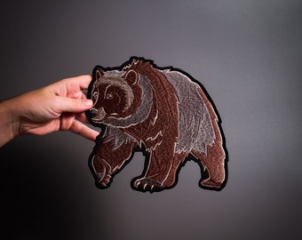 BEAR patches iron on patch for jacket