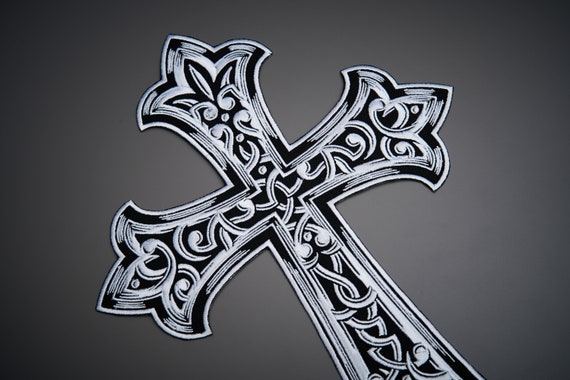 コリアグランドセール on Iron Patch Cross CELTIC for Etsy - Jacket Leather 装飾材料