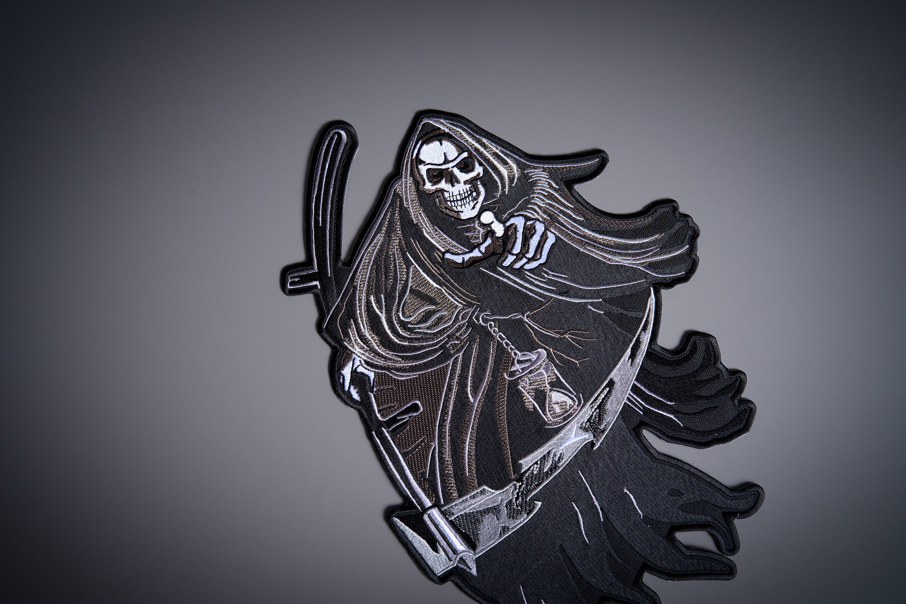 DARK REAPER Large Back Patch for Custom Biker Vest - Etsy Canada