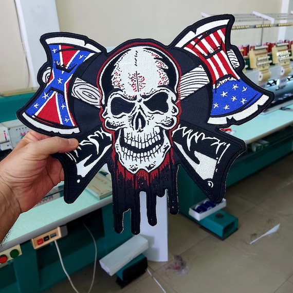 Parches personalizados, Parches bordados personalizados, Parche de bordado  creativo, Plancha en parches, Parche de logotipo de bordado, Parches  bordados bikers -  México