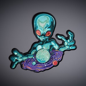 ALIEN GALAXY patch for vest