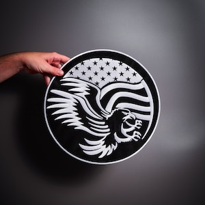 EAGLE USA Large Back Patch  for custom biker vest