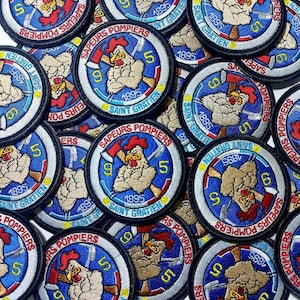 Embroidered custom badges