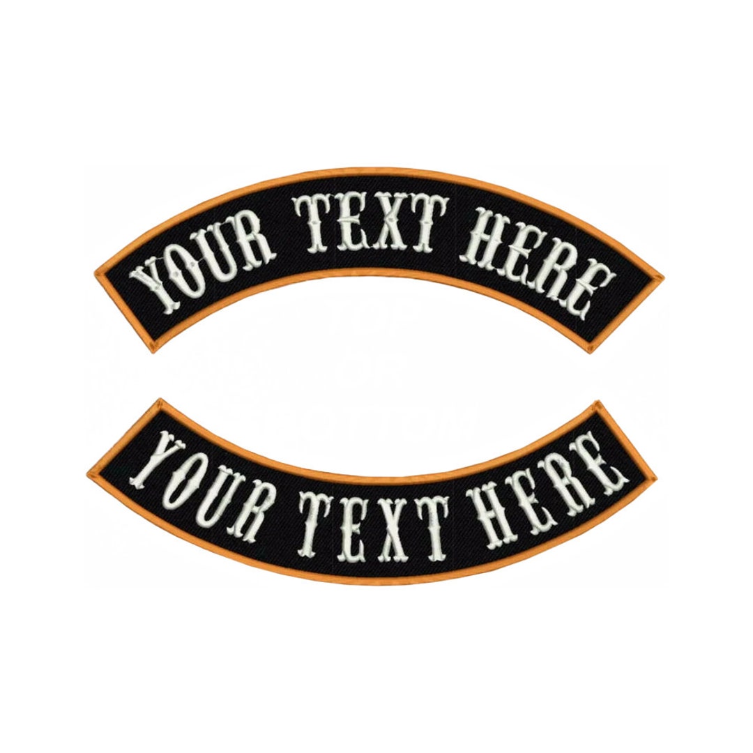 IRON ON PATCHES for Jackets Custom Embroidered Large Back Patch Motorcycle  Patches for Vest 11 16 