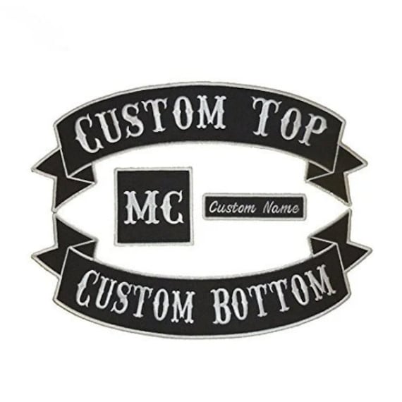 Create custom, mc patch, biker, skull, motorcycle logo by