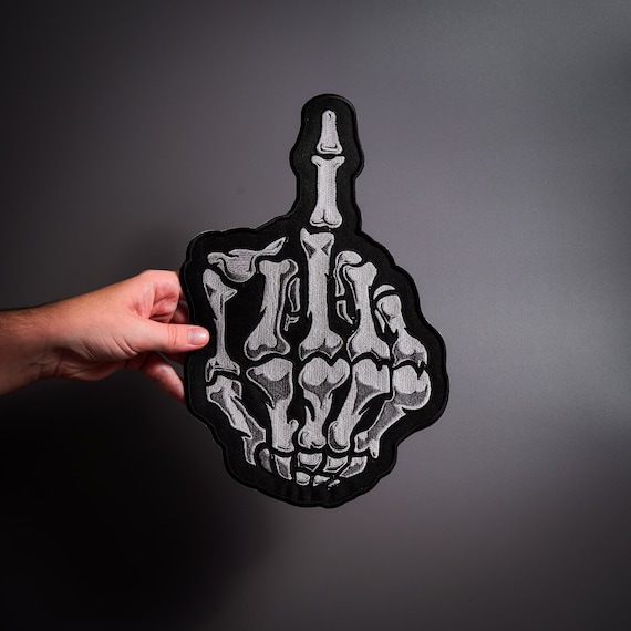 Toppe Per Dita Medie Ferro Su Toppe Per Dito Medio Per Giacche Ricamo - Foto 9