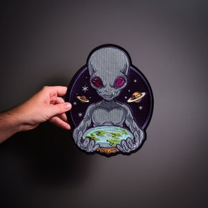 ALIEN GET EARTH patch for vest