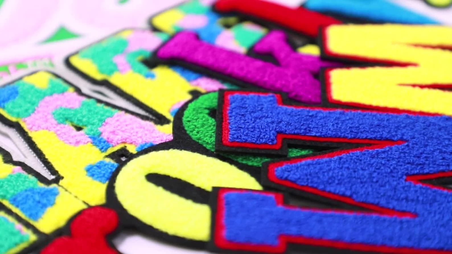 Custom Chenille Patches Custom Chenille Letter Patches Etsy