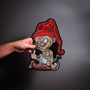 NAIN Large Back Patch  for custom biker vest