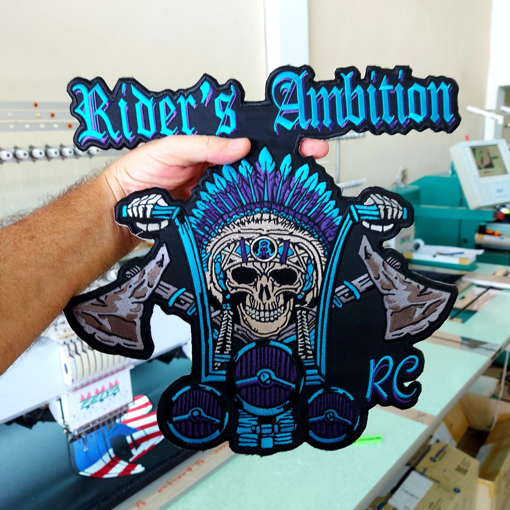10 Custom Embroidered Patches for $49.99 –
