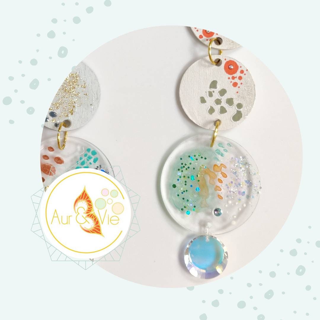 Suspension Feng Shui Énergétique Harmonie Un Bijou Au Rayonnement Vibratoire à Suspendre Pour La Mai