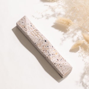 Handcrafted Modern Mezuzah for Door with Printed Scroll | contemporary Israel Judaica Gift Jewish Art for Home | Available in 4 and 6 Inches