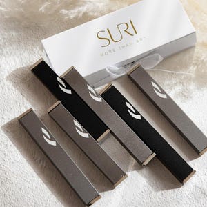 Modern Mezuzah Case with non kosher scroll + Double-Sided Adhesive