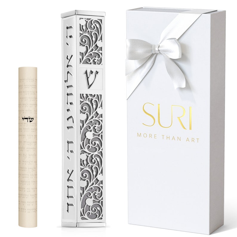 Modern Handmade Mezuzah Peel and Stick Mezuza Cover With Etsy