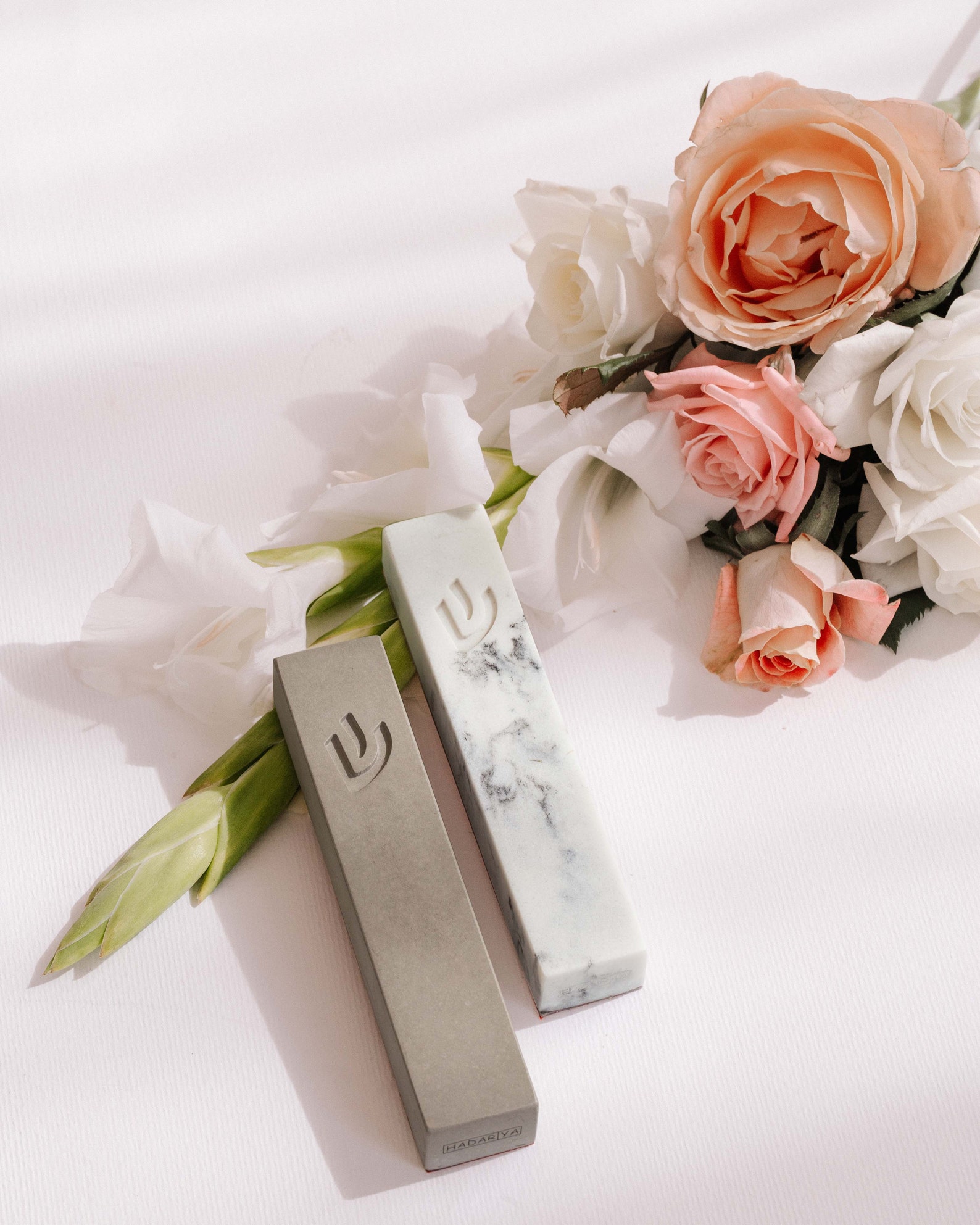 Contemporary Kosher Mezuzah Case With Scroll for Door Self Etsy