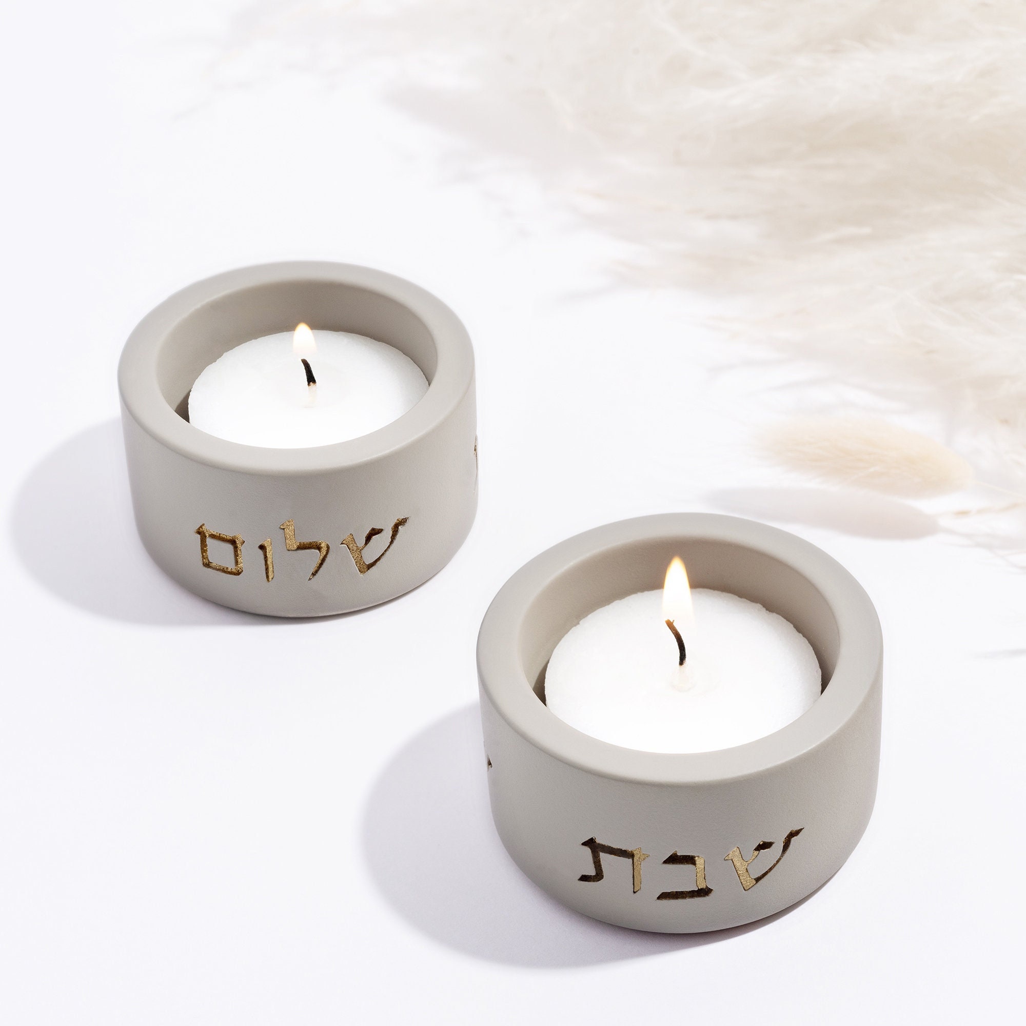 Electric Shabbat Candles