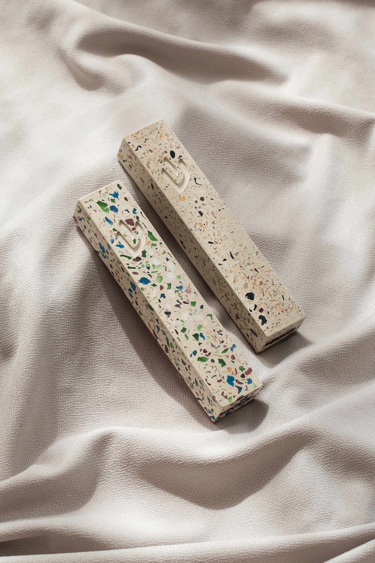 Contemporary Mezuzah Case With Scroll for Door Self Stick - Etsy