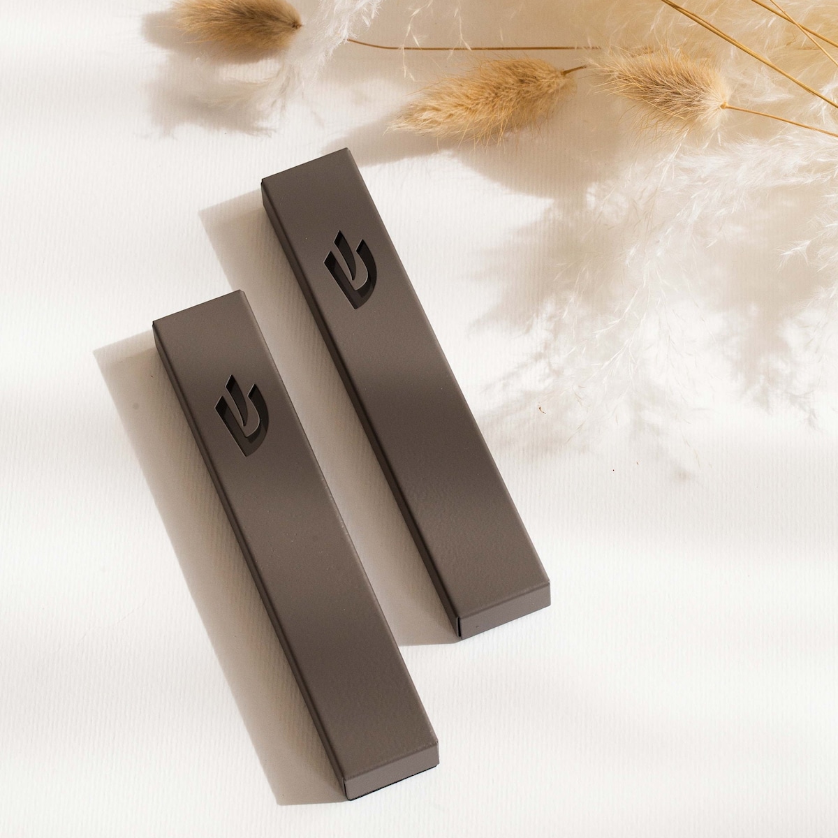Modern Mezuzah Case, Self Stick Mezuzah With Scroll for Door, Jewish 5 Inch Mezuzah Cover With a Gift Box for Indoor and Outdoor - Etsy
