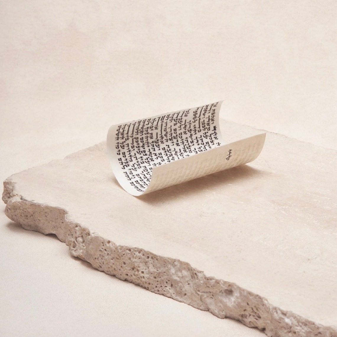 Kosher Mezuzah Scroll Made in Israel Hand-written by a - Etsy