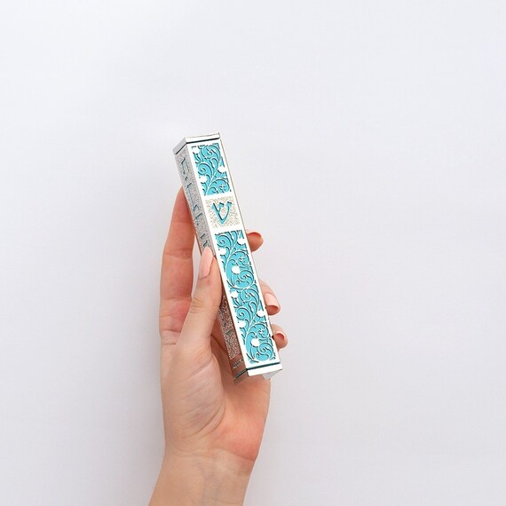 Modern Handmade Mezuzah Peel and Stick Mezuza Cover With Etsy