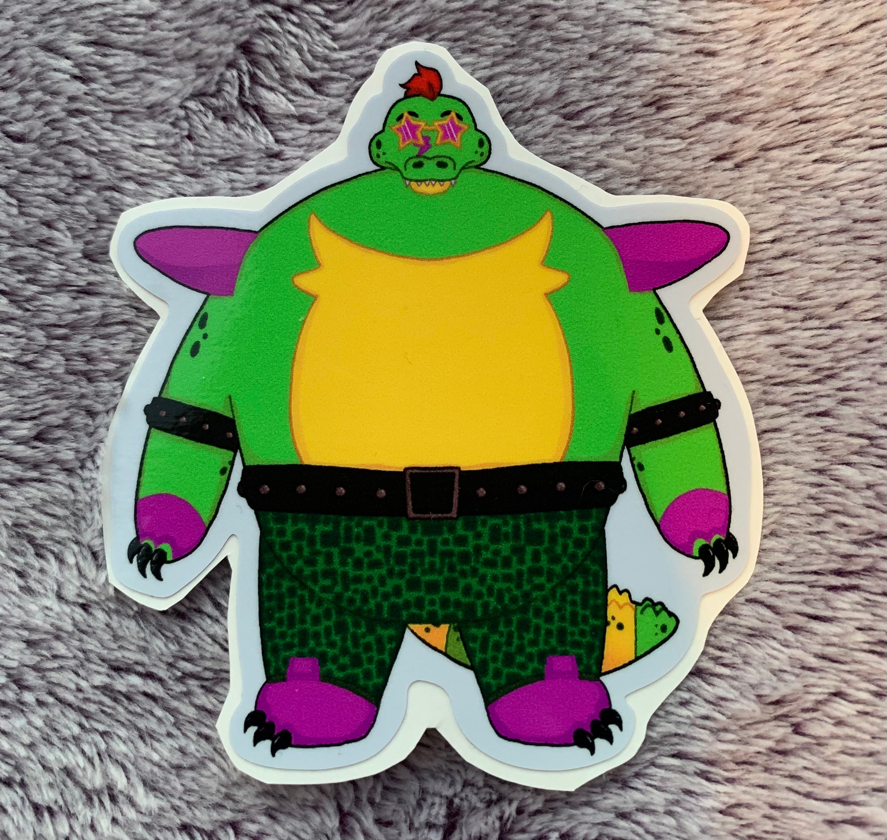 Gregory (FNAF Security Breach) Sticker by finksart