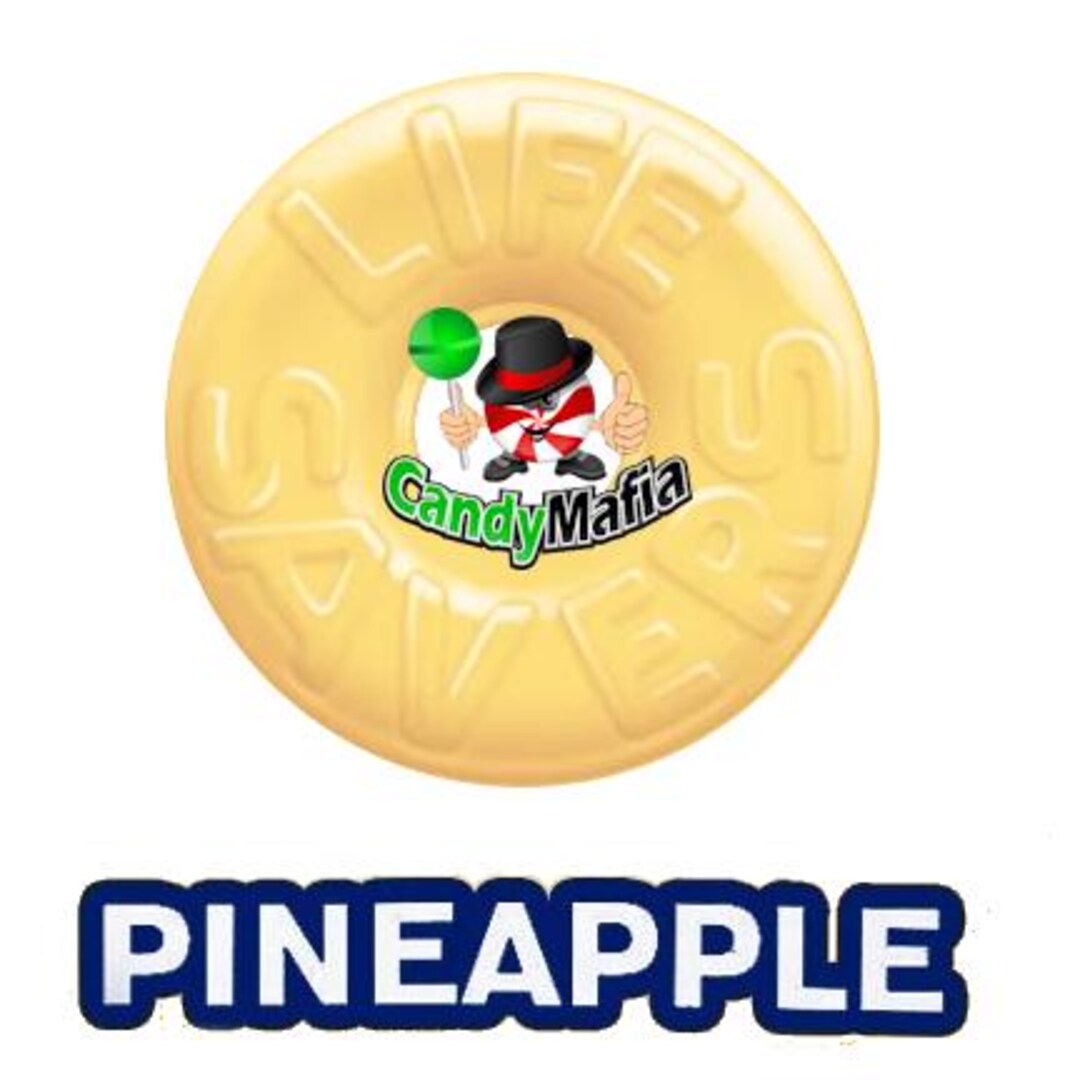 Lifesavers PINEAPPLE Life Savers 8 Oz Individually Wrapped Pineapple
