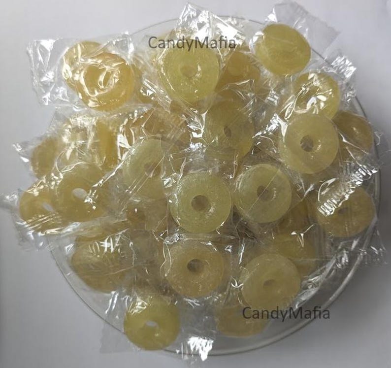 Lifesavers PINEAPPLE Life Savers 8 Oz Individually Wrapped Pineapple
