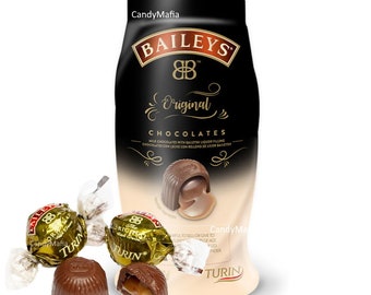 Baileys Irish Creme Liquor Filled Chocolate 50 Piece Jar with Bailey's Chocolates One Pound Jar