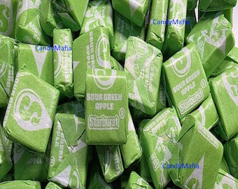 SOUR APPLE Starburst Sour Apple Chewy Candy 1 Pound