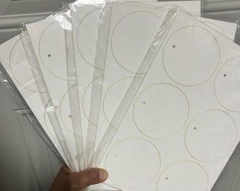 30 Pcs Sublimation Air Freshener  Heat Transfer Printing Sublimation Process DIY