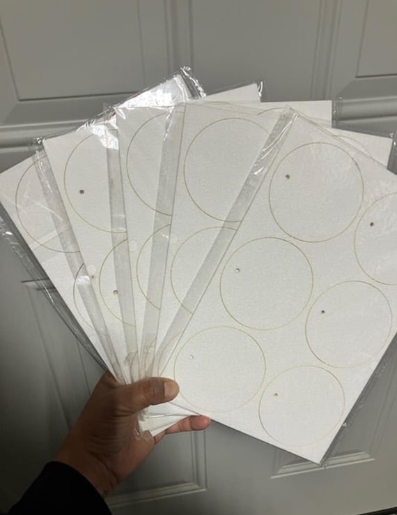 30 Pcs Sublimation Air Freshener  Heat Transfer Printing Sublimation Process DIY