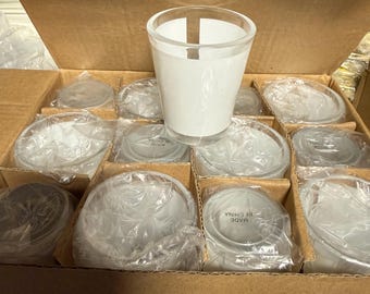 12Qty Sublimation Shot 1.5oz glass cup DIY Sublimation blank