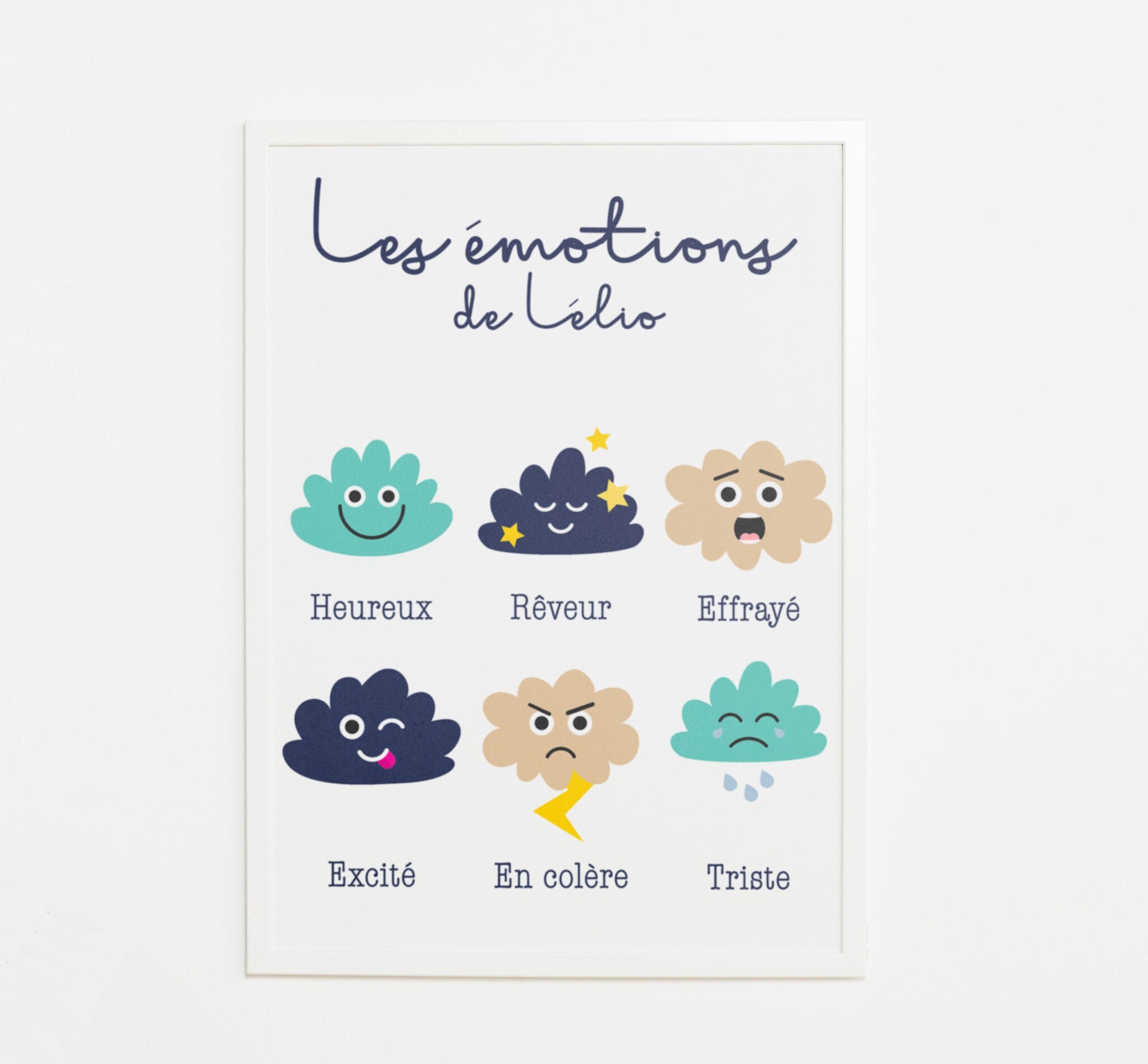 Affiche Mes Émotions