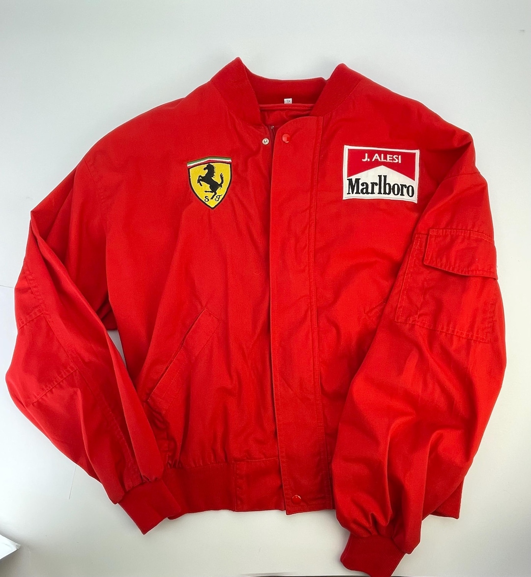 Ferrari Marlboro Formula 1 Jacket - Jean Alesi - XL - Etsy