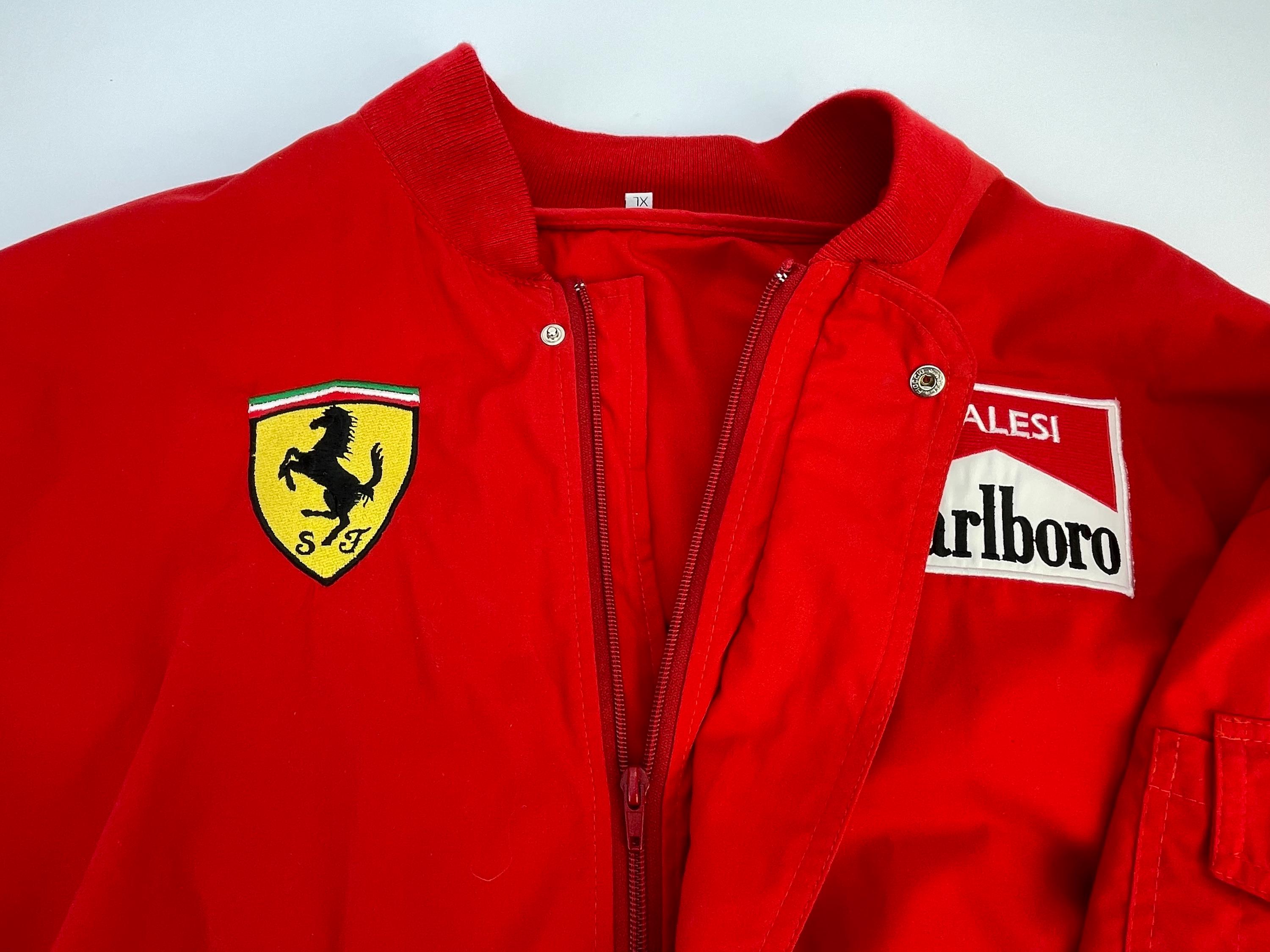 Ferrari Marlboro Formula 1 Jacket - Jean Alesi - XL - Etsy