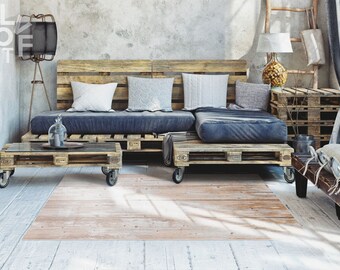 Classic Wood Boards Linoleum Rug, Bronze Vinyl Rug, Beige Vinyl Mat, Wood Vinyl Floor Mat, Floor Mat, Vinyl Flooring, Kitchen Mats For Floor