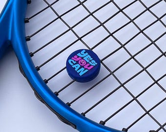 2-Pack Yes You Can Racket Vibration Dampener – Shock Absorbing Silicone Tennis Accessory