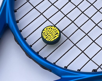 2-Pack Go With The Flow Racket Vibration Dampener – Shock Absorbing Silicone Tennis Accessory