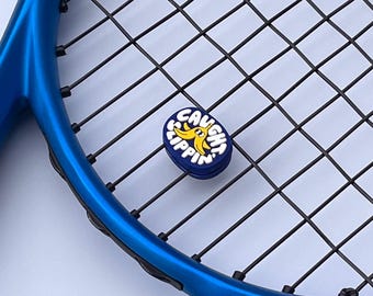 2-Pack Caught Slippin’ Racket Vibration Dampener – Shock Absorbing Silicone Tennis Accessory