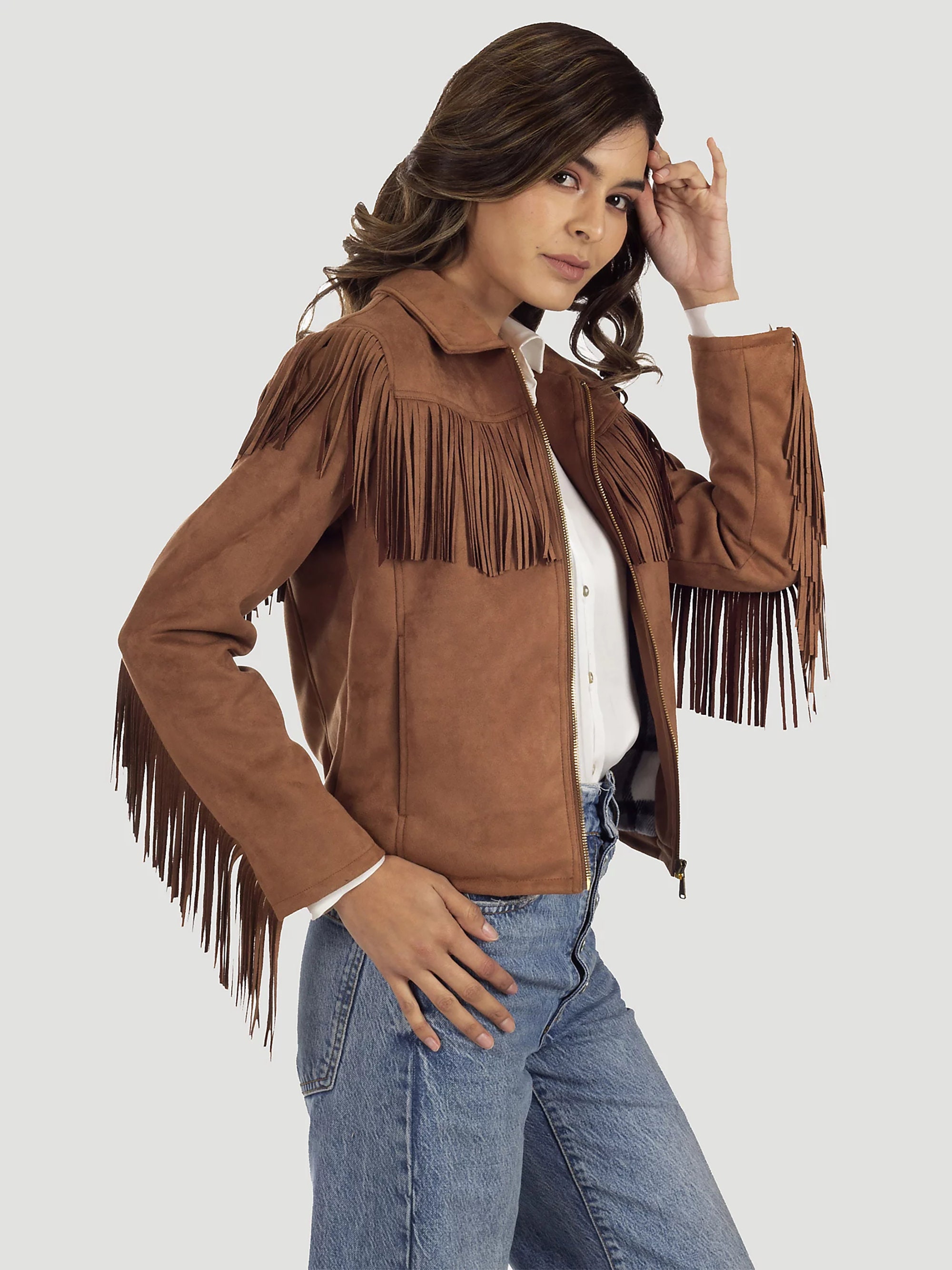 Fringe Bomber Jacket Etsy UK
