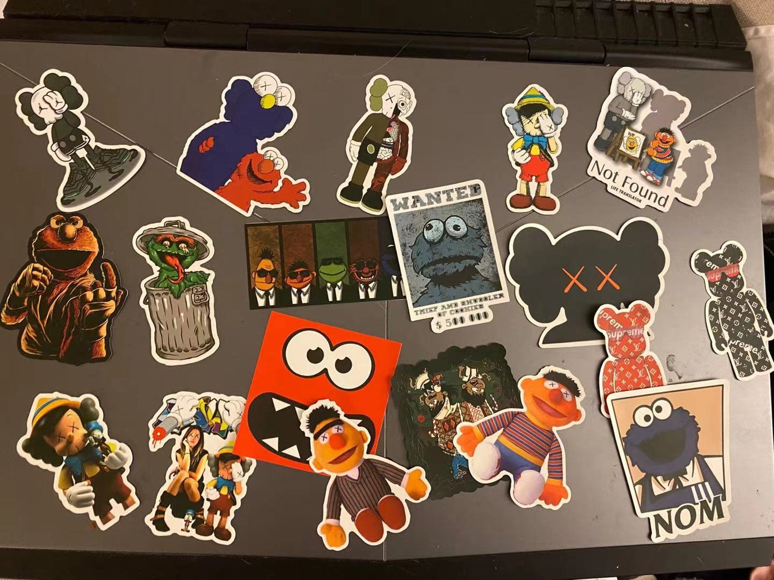 Kaws stickers. random pack.20pc 30pc 40pc.50.pc mixpack Etsy