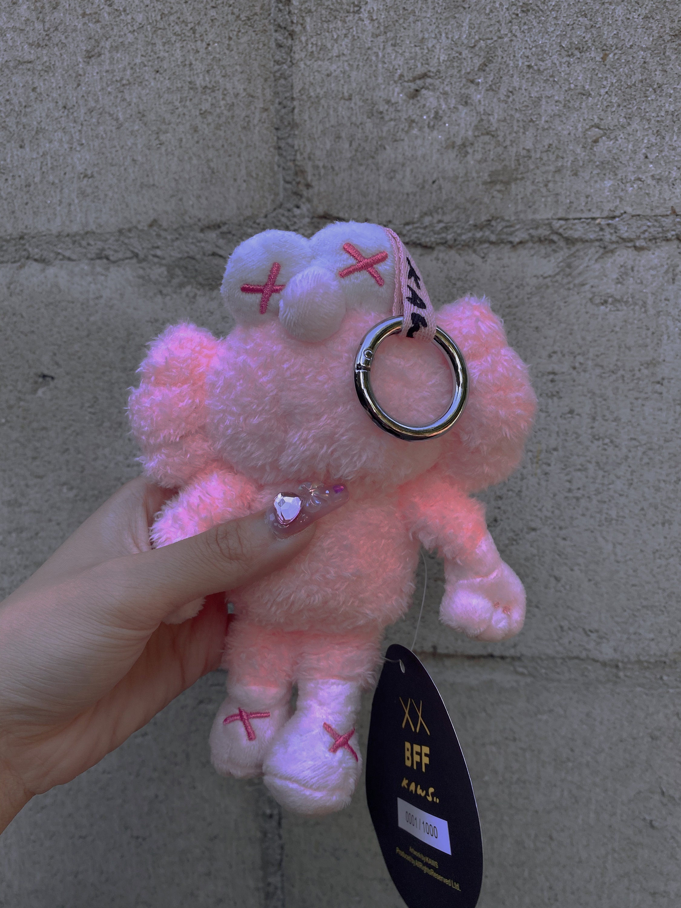 Kaws doll figure Plush Charm kaws pendant keychains. Etsy