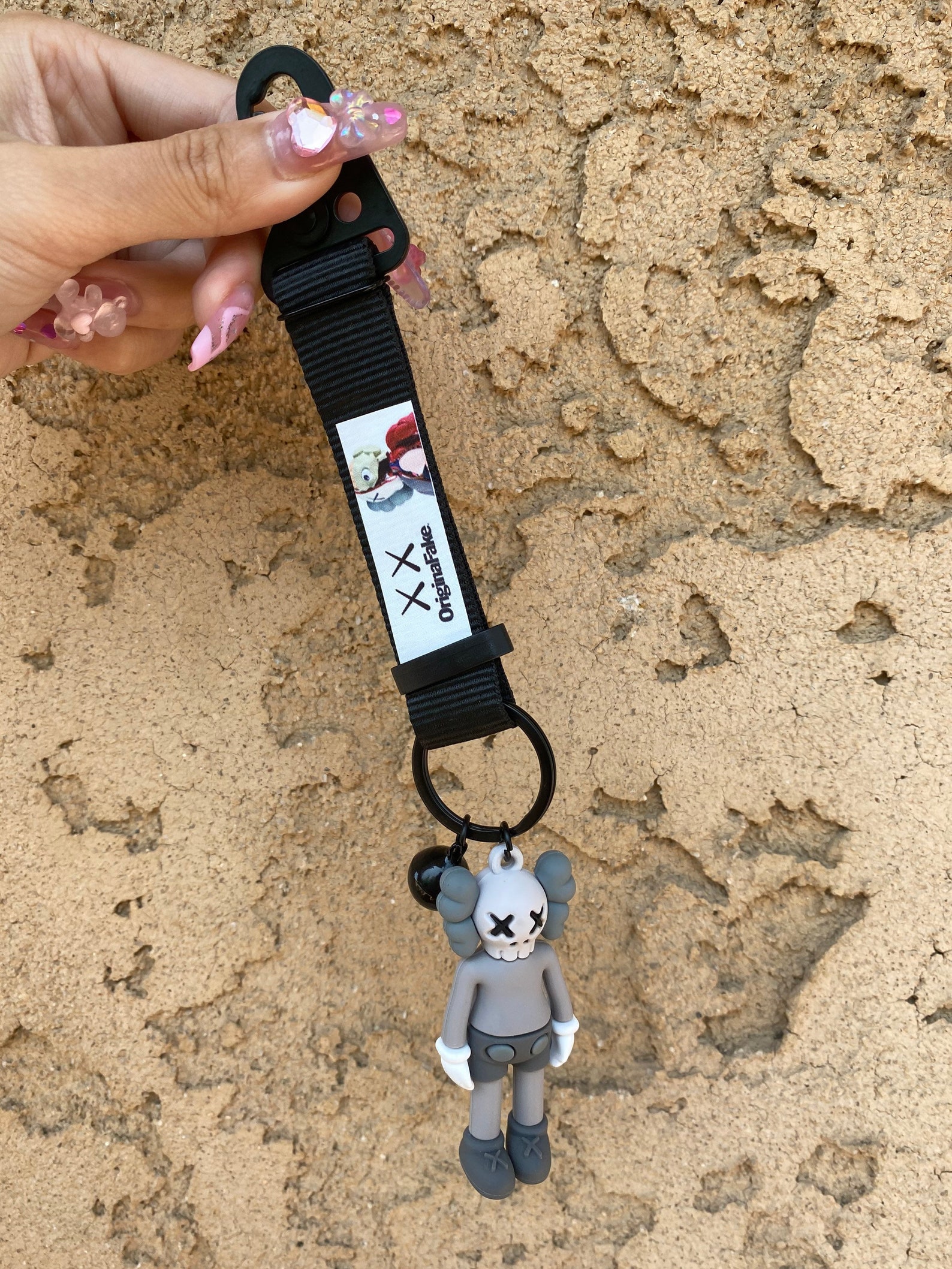 Kaws figure keychain.pendant.kaws backpack charm. Etsy