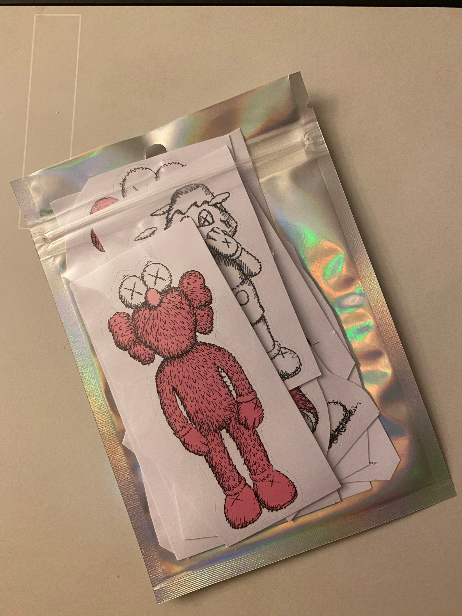 Kaws sticker 15pc pack. preorder Etsy