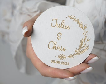 Sous-bocks de mariage pour invités en vrac, sous-bocks en bois personnalisés, sous-bocks de mariage rustiques, sous-bocks, sous-bocks de mariage personnalisés