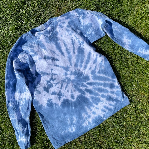 mens tie dye long sleeve shirts